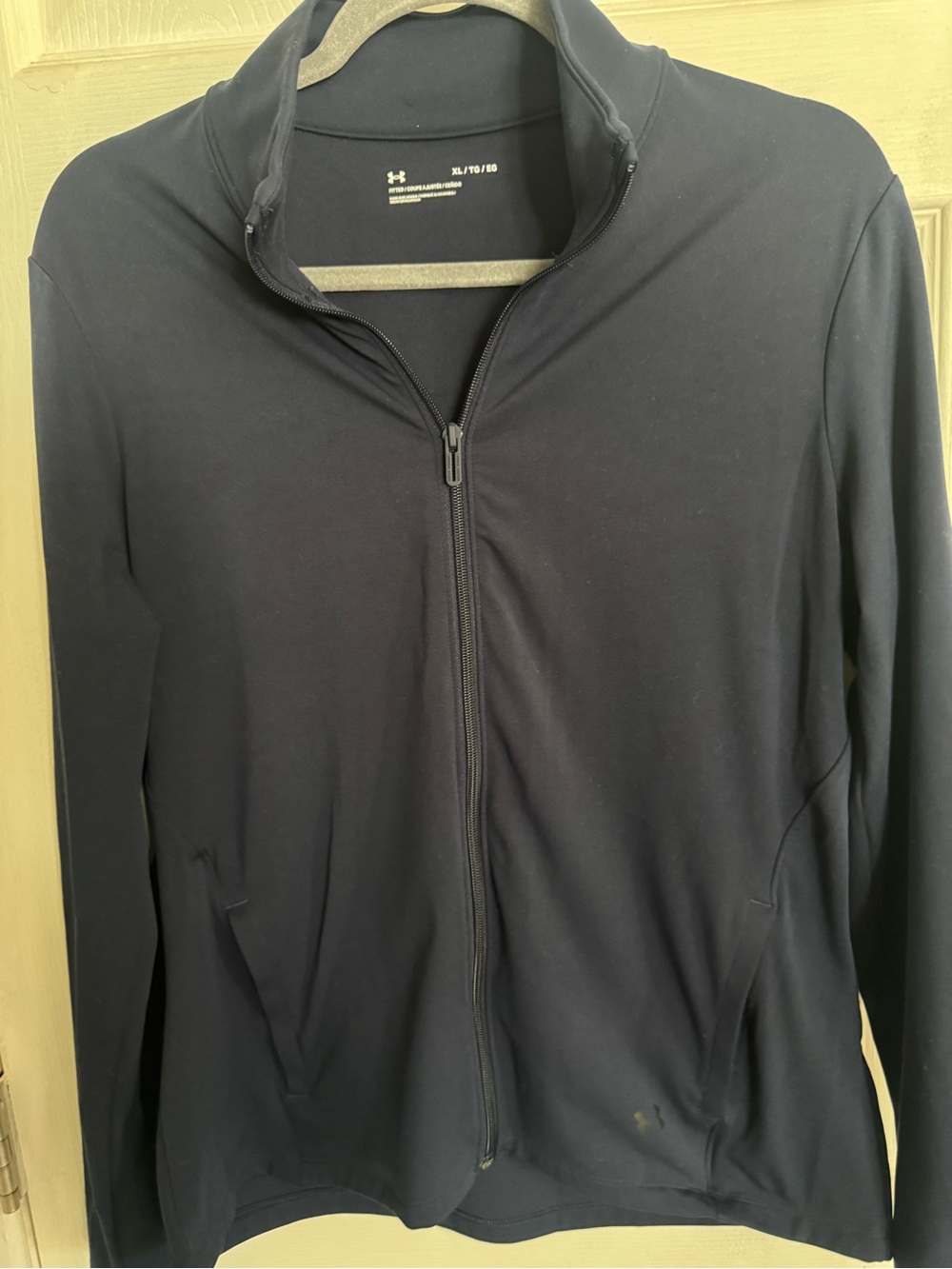 Under Armour Navy Full-Zip Women's Bomber Jacket